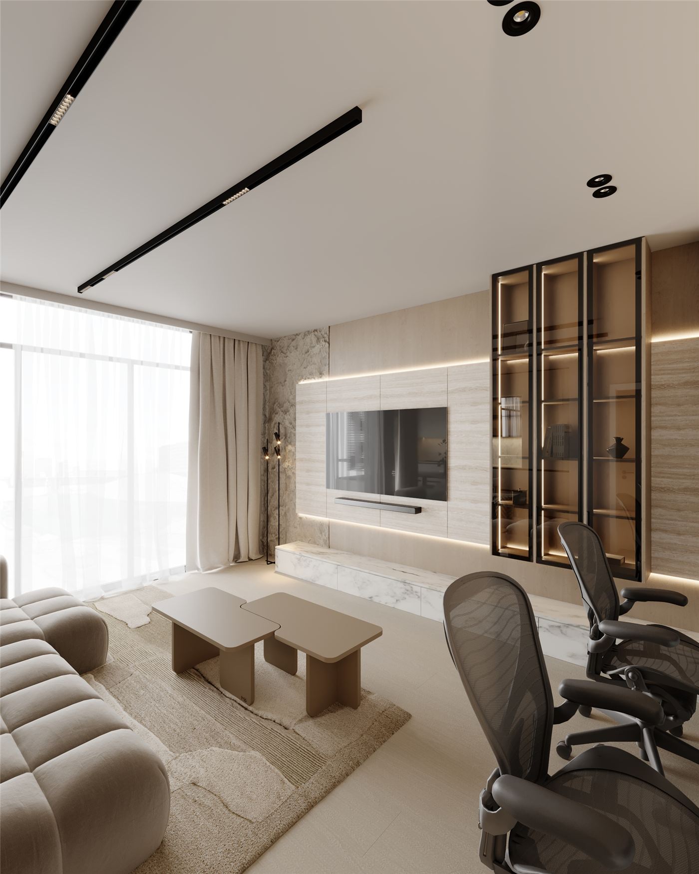 Akcent 49, design interior apartament în București, imaginea 4