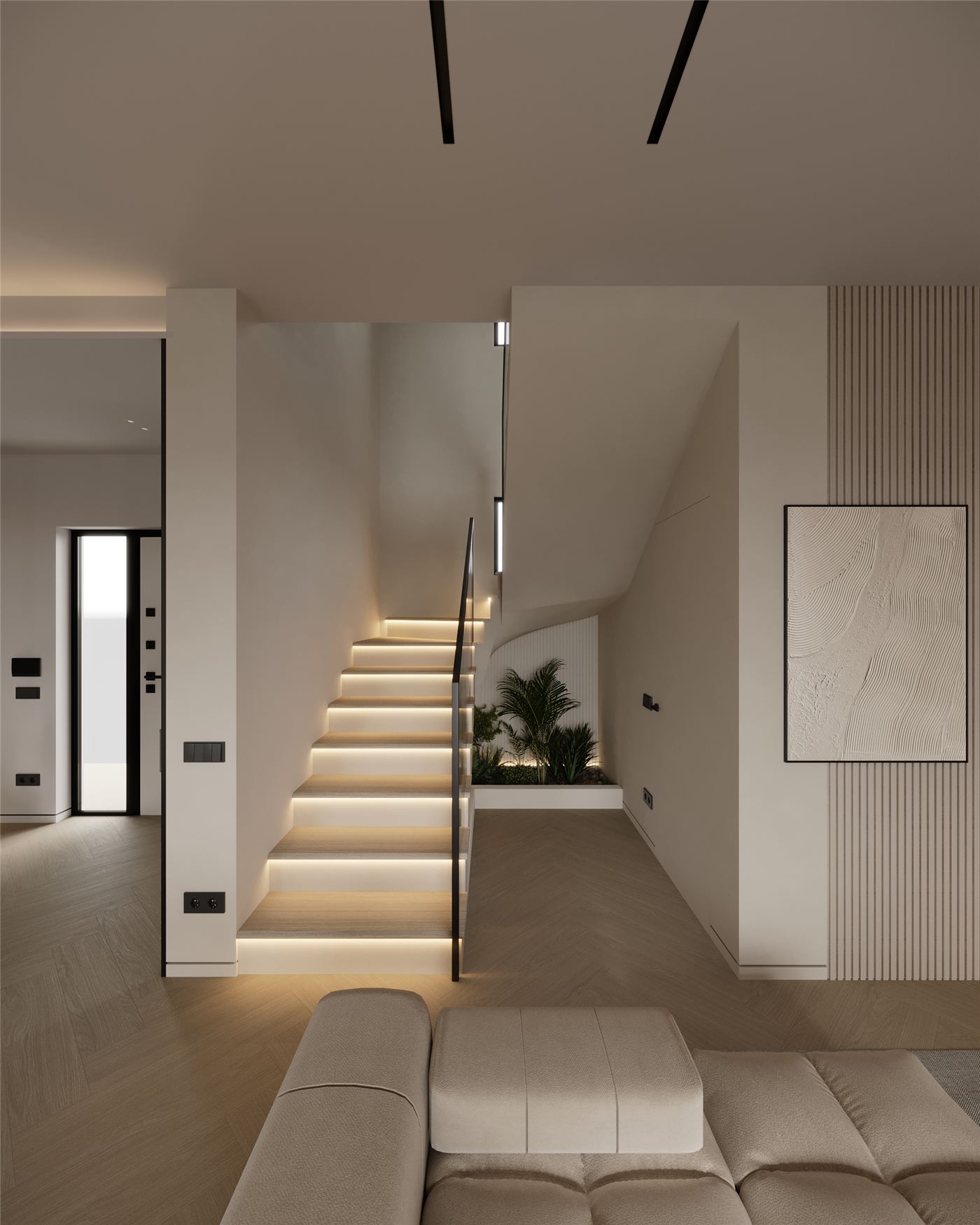 CC Villa, design interior vilă în Craiova, imaginea 4
