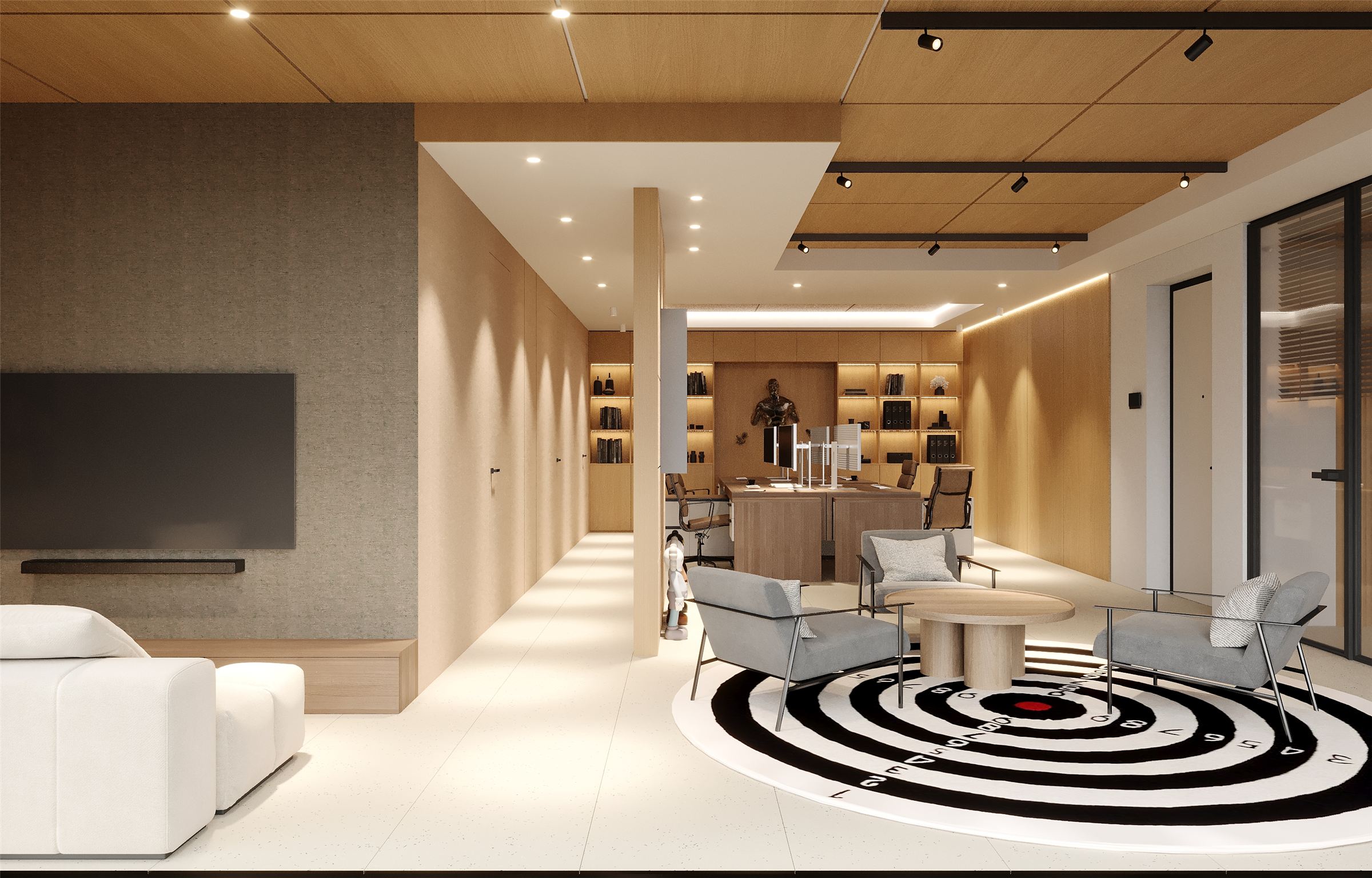 Floreasca Office, design interior birouri în București, Floreasca, imaginea 1