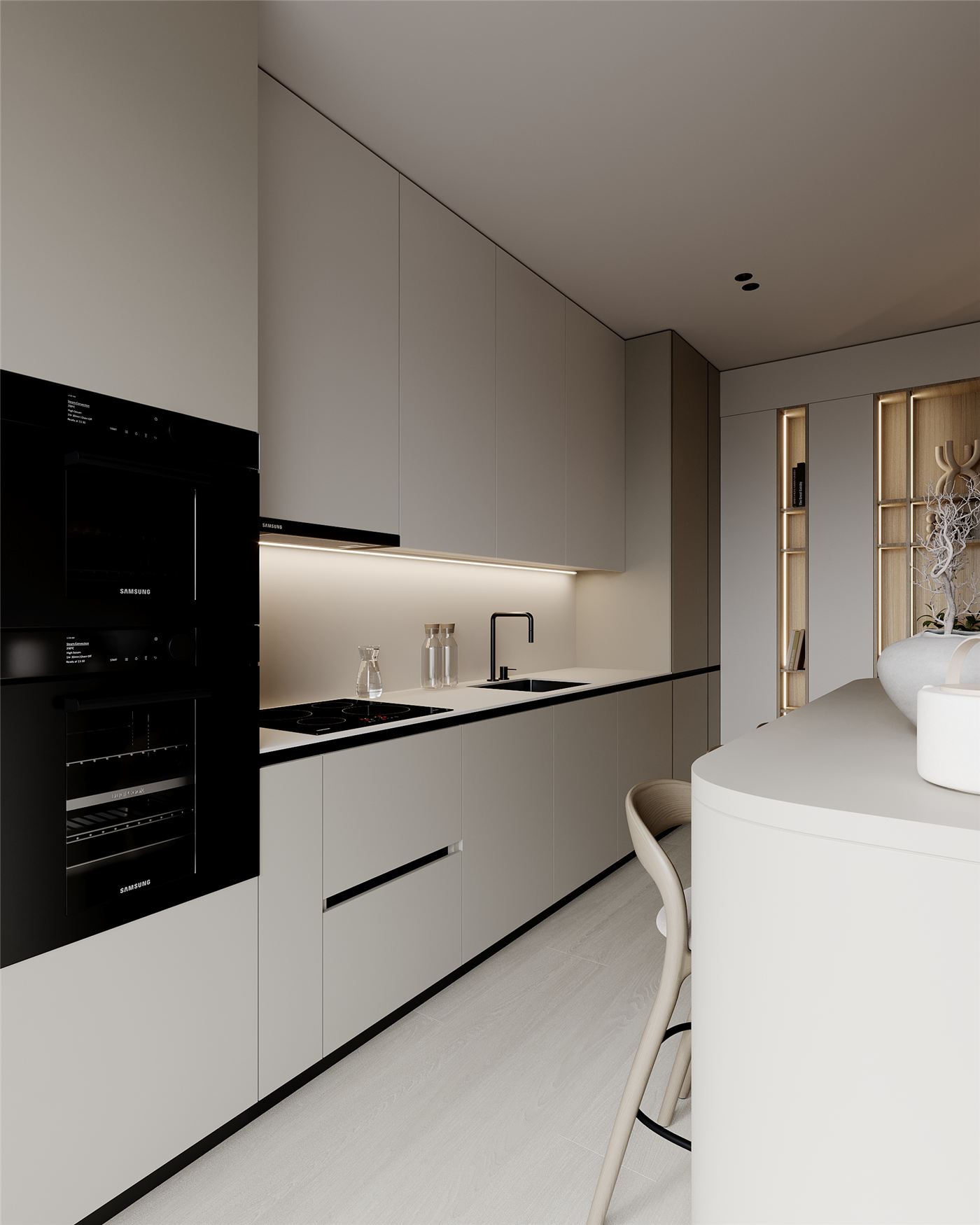 MTM 55, design interior apartament în Pipera, imaginea 5