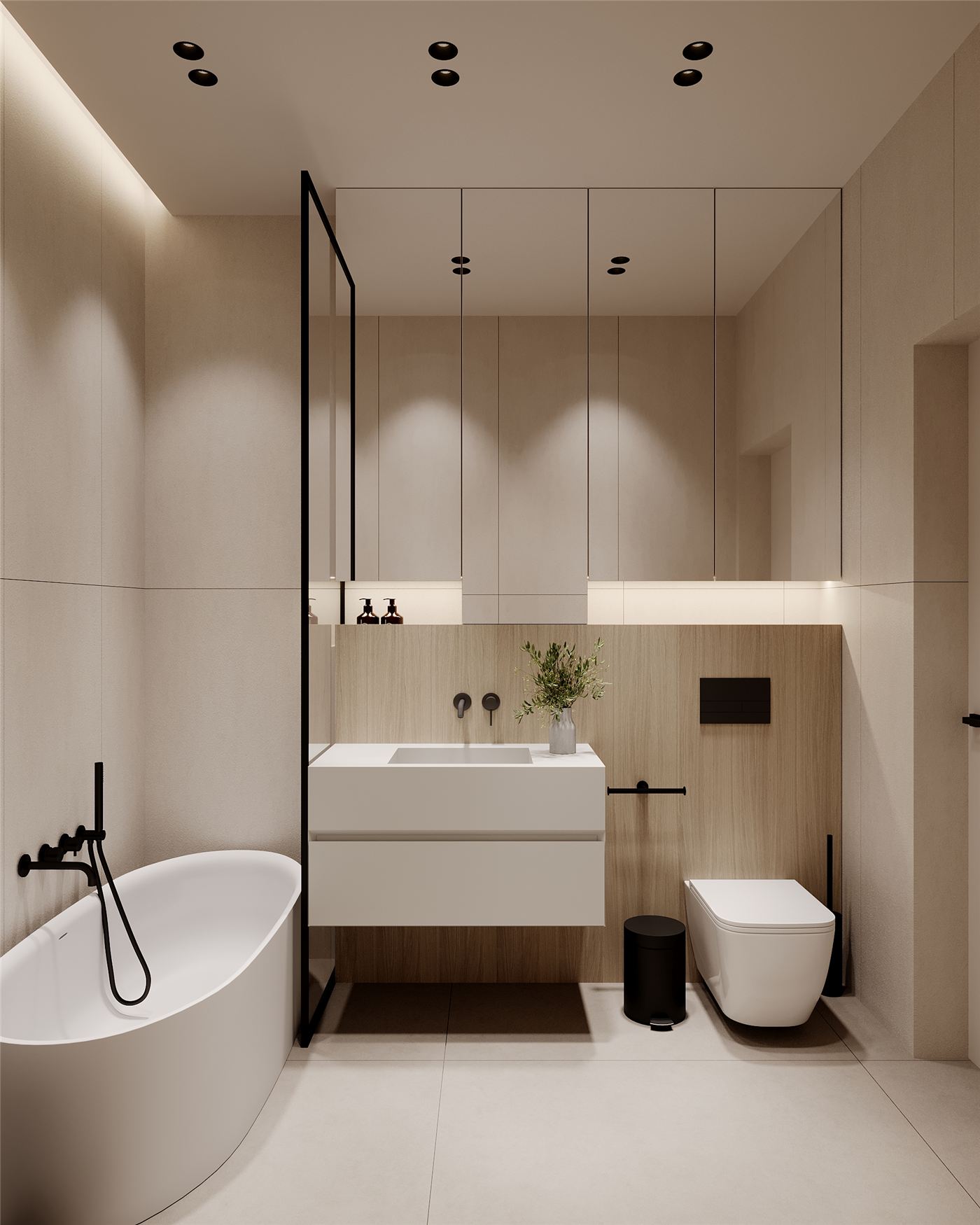 MTM 55, design interior apartament în Pipera, imaginea 7