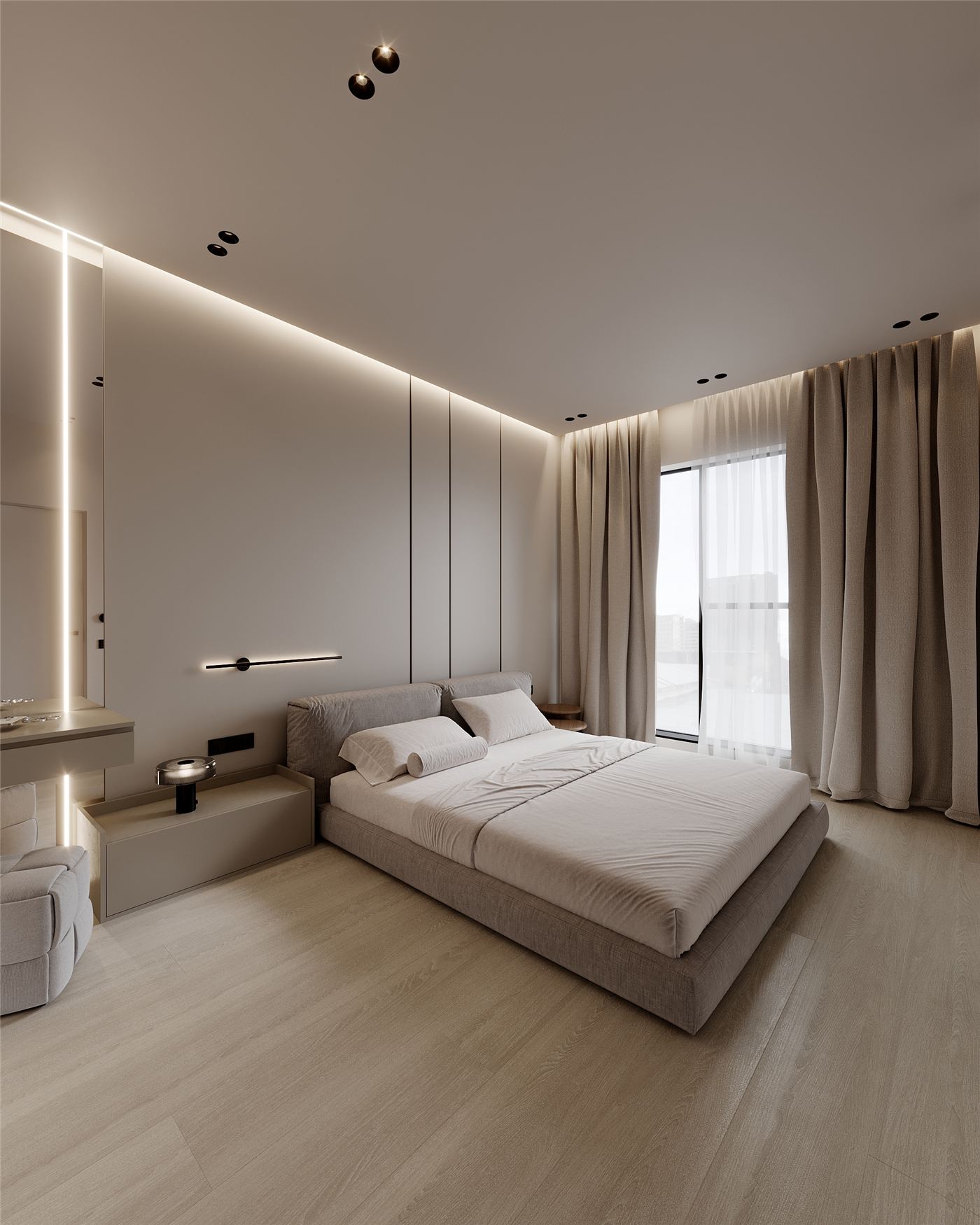 MTM 55, design interior apartament în Pipera, imaginea 9
