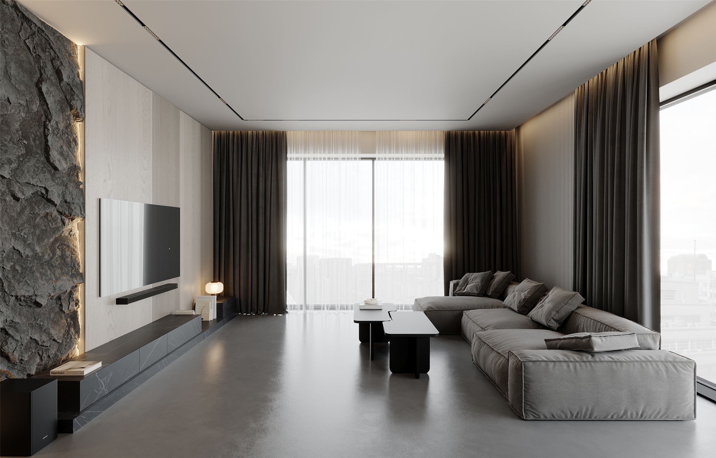 ONE 100, design interior apartament în Pipera, imaginea 1