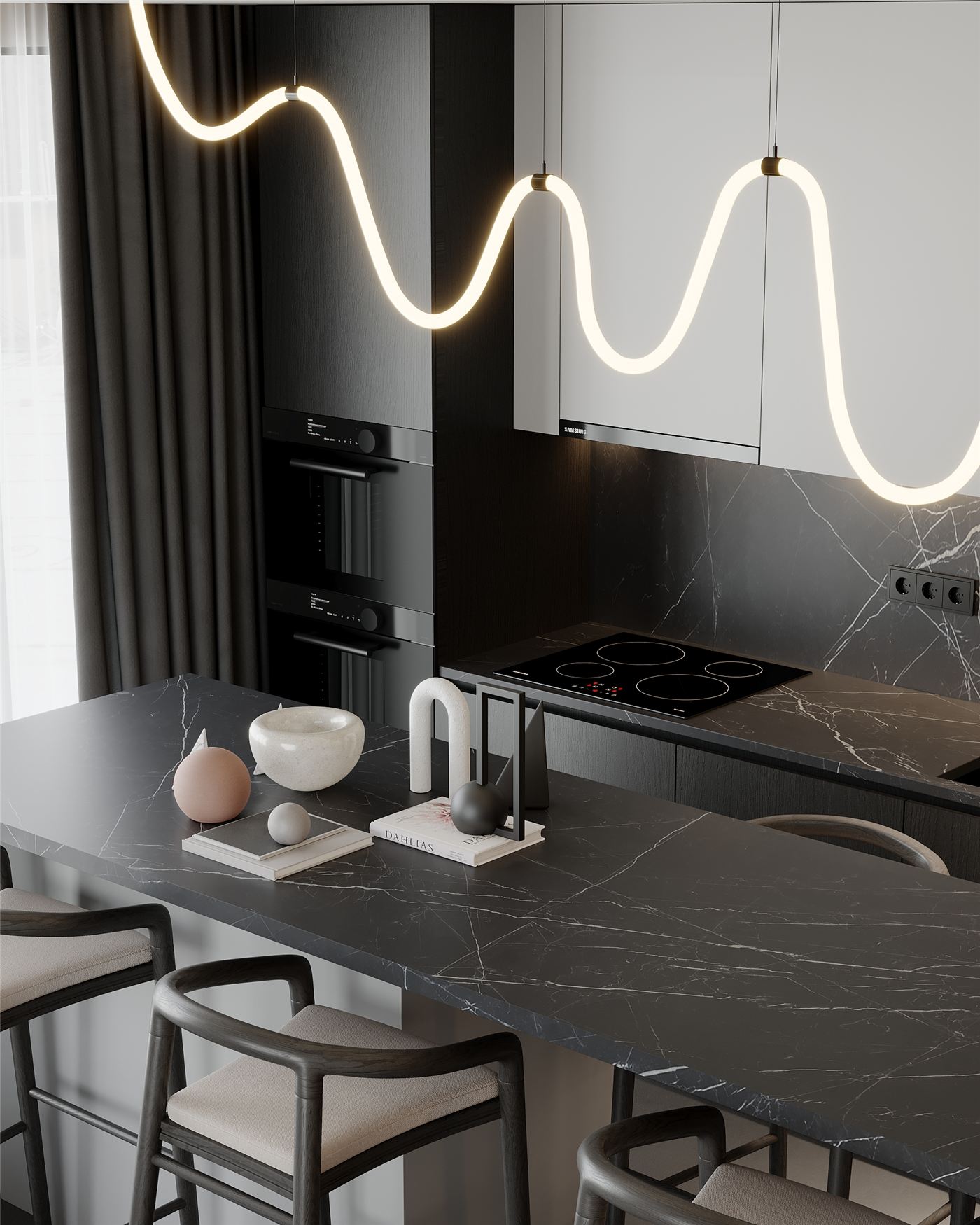 ONE 100, design interior apartament în Pipera, imaginea 4