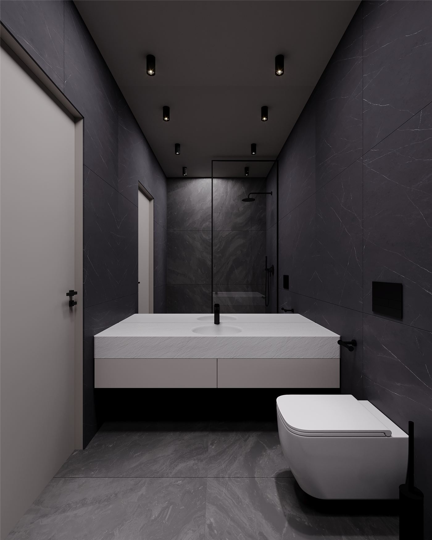 ONE 100, design interior apartament în Pipera, imaginea 7
