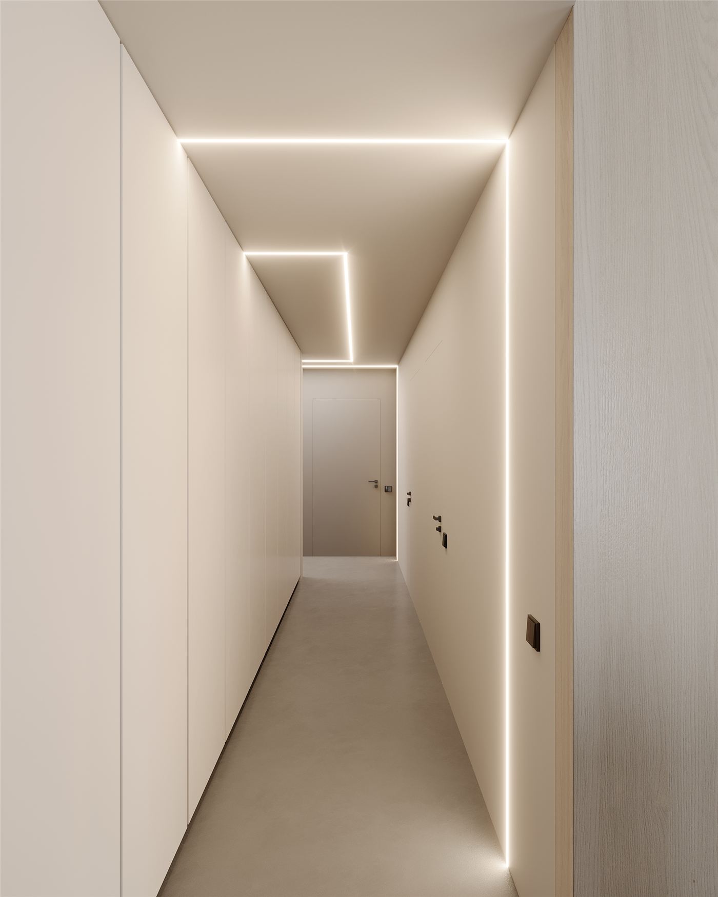 ONE 100, design interior apartament în Pipera, imaginea 8