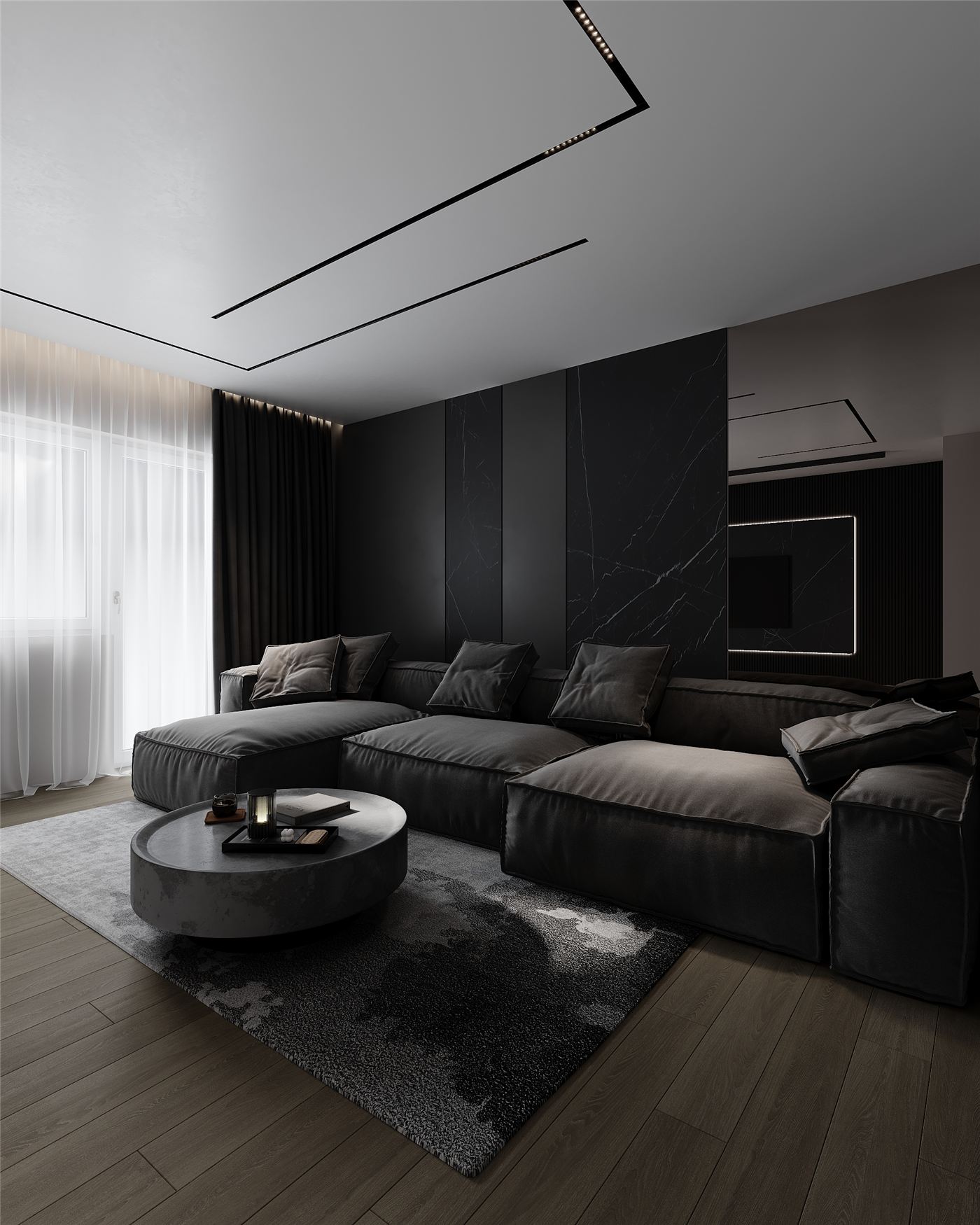 SP Apartment, design interior apartament în București, imaginea 2